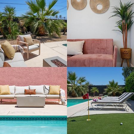 The Pink Cactus - Desert Retreat - Luxe Pool, Golf & Game Room Индио Экстерьер фото
